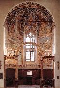 View of the main apsidal chapel dfg GOZZOLI, Benozzo